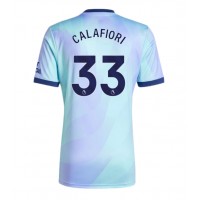 Arsenal Riccardo Calafiori #33 3rd trikot 2024-25 Kurzarm